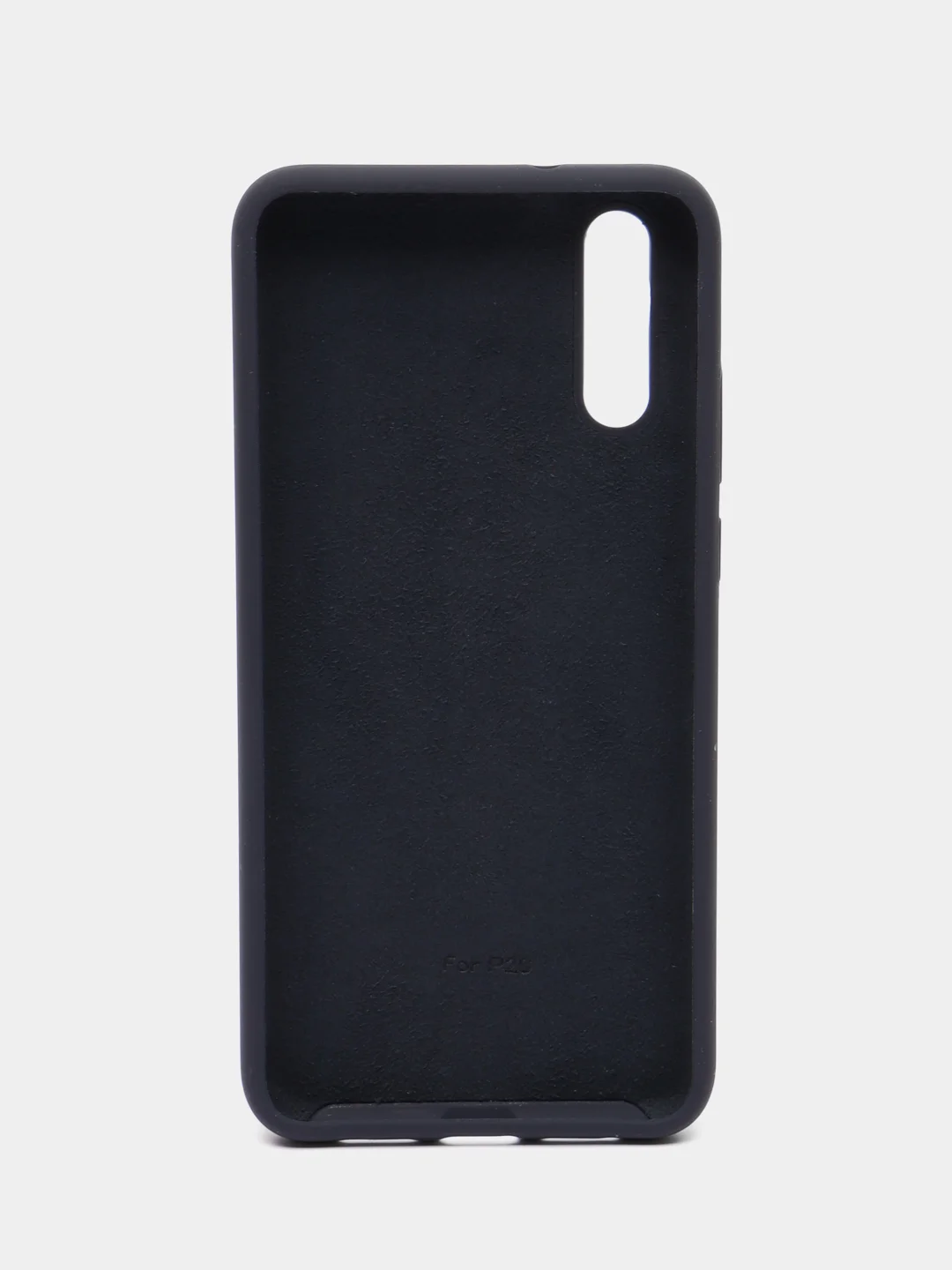 Розовый силиконовый чехол Huawei P20