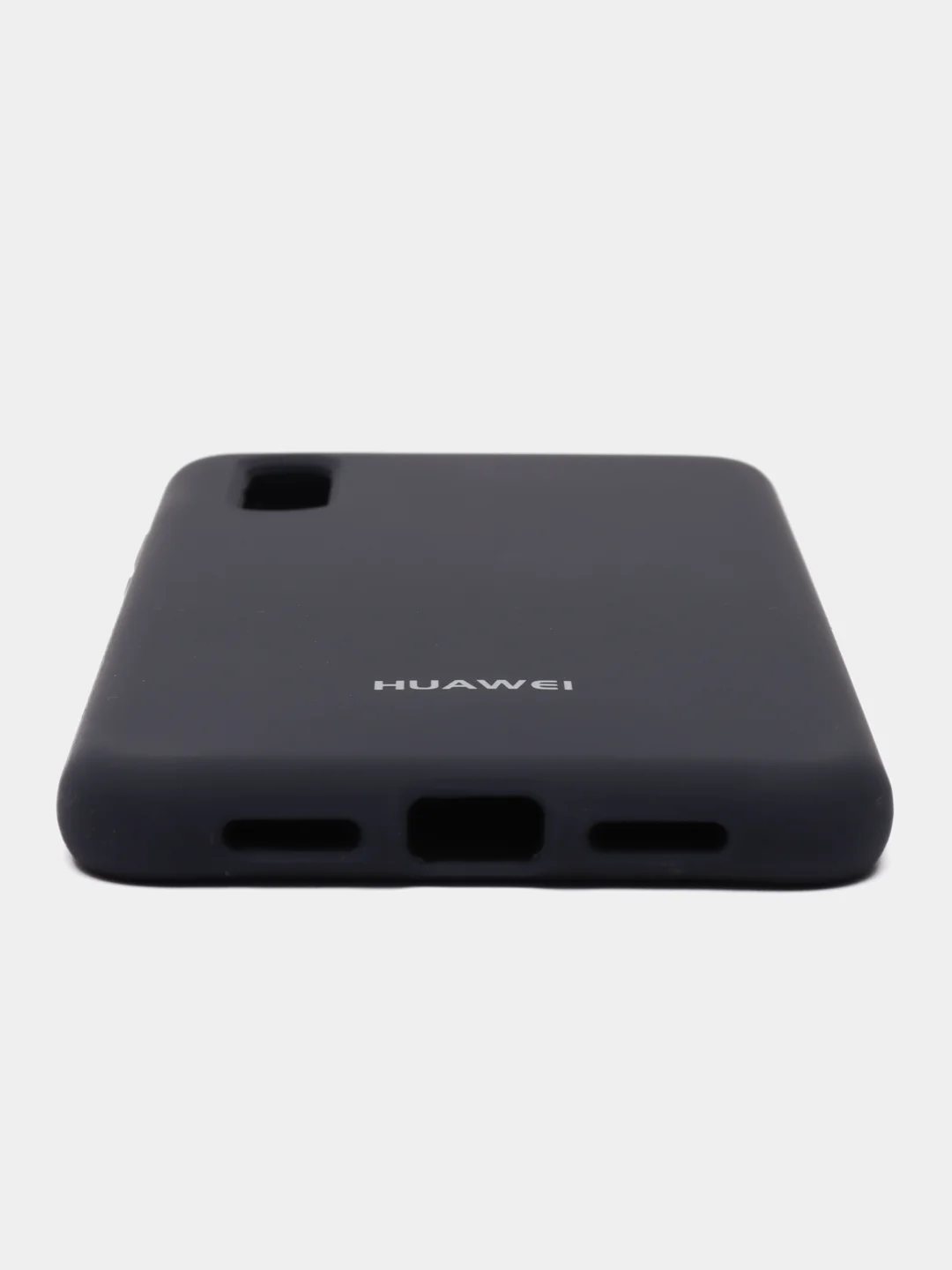 Розовый силиконовый чехол Huawei P20