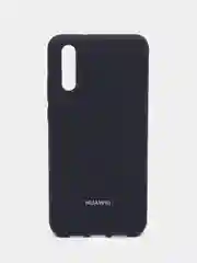 Угольный силиконовый чехол Huawei P20