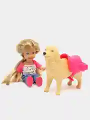 Игровой набор "Кукла с питомцами"