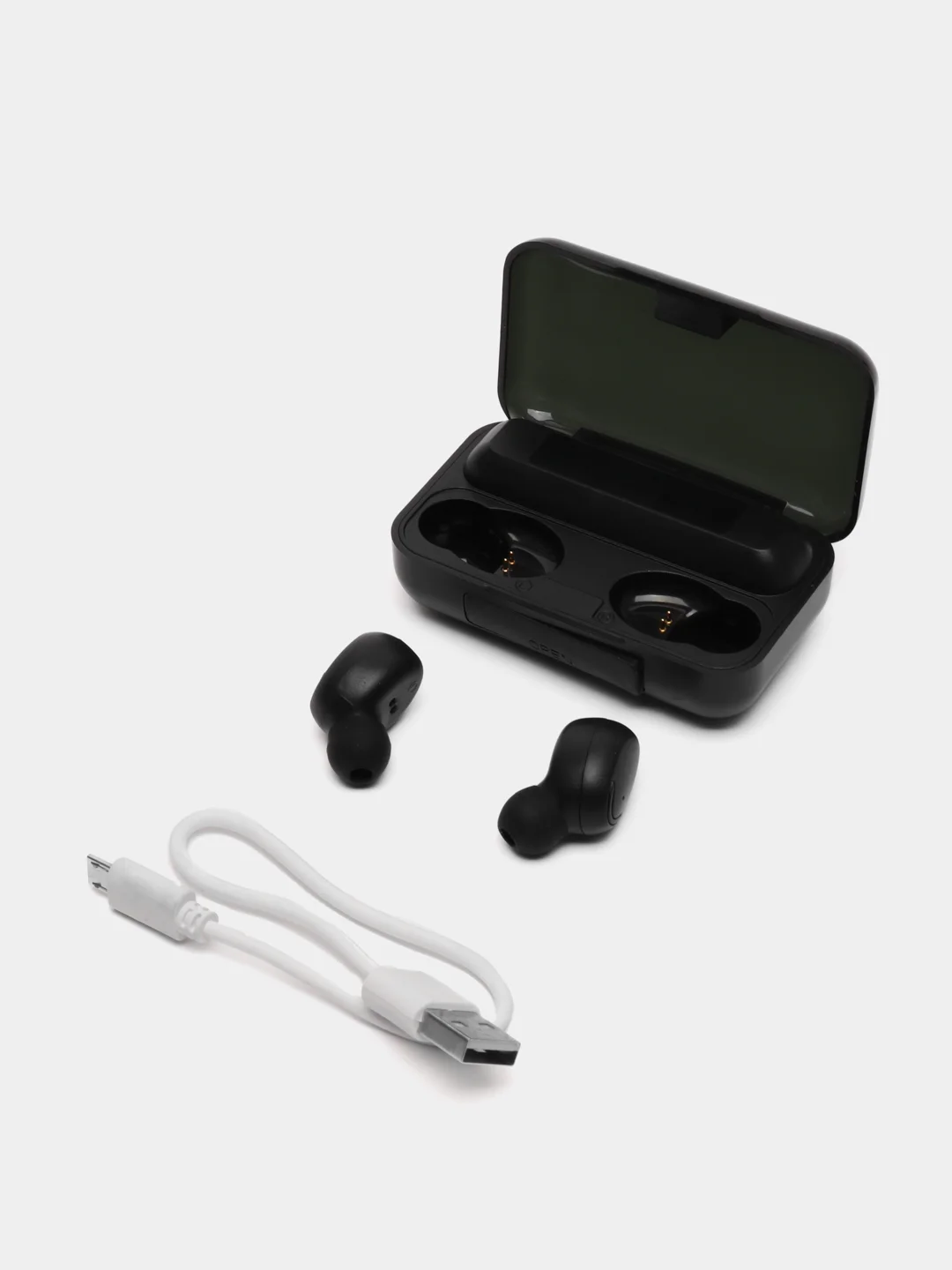 Хром беспроводные наушники M10 Bluetooth, с powerbank