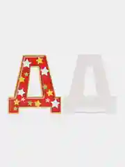Алый гирлянда на ленте "С Днём Рождения!"