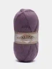 Серый меланж пряжа Alize Angora Gold 20% Шерсть 80% Акрил 100г 550м (часть 2)