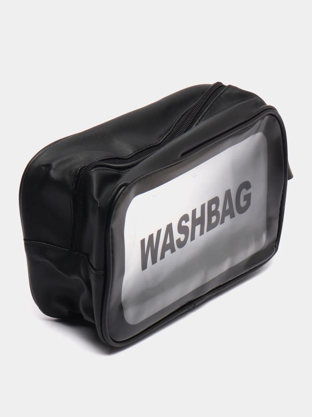 Розовый сумка-косметичка Washbag, водонепроницаемая, с ручкой, размер S, M
