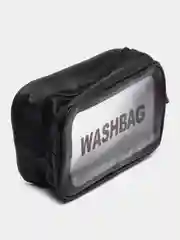 Розовый сумка-косметичка Washbag, водонепроницаемая, с ручкой, размер S, M