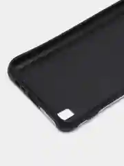 Лавандовый чехол Realme C31 / Реалми С31, силиконовый, под кожу, с рисунком