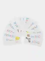 Карточки для детей "Первые слова", развивающие, деревянные
