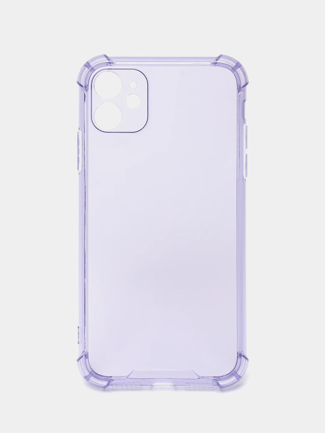 Лавандовый прозрачный чехол iPhone 6/7/8/11/12/13/14/15/16/SE/XS/XR/Pro/Max/Plus/Mini противоударный