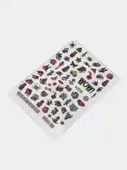 Наклейки для ногтей, слайдеры для маникюра и педикюра. Стиль тату