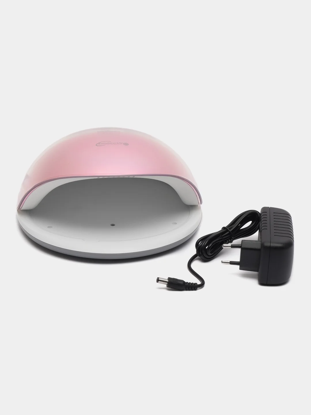 Лампа для маникюра Rainbow, розовая, 60W