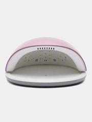 Лампа для маникюра Rainbow, розовая, 60W