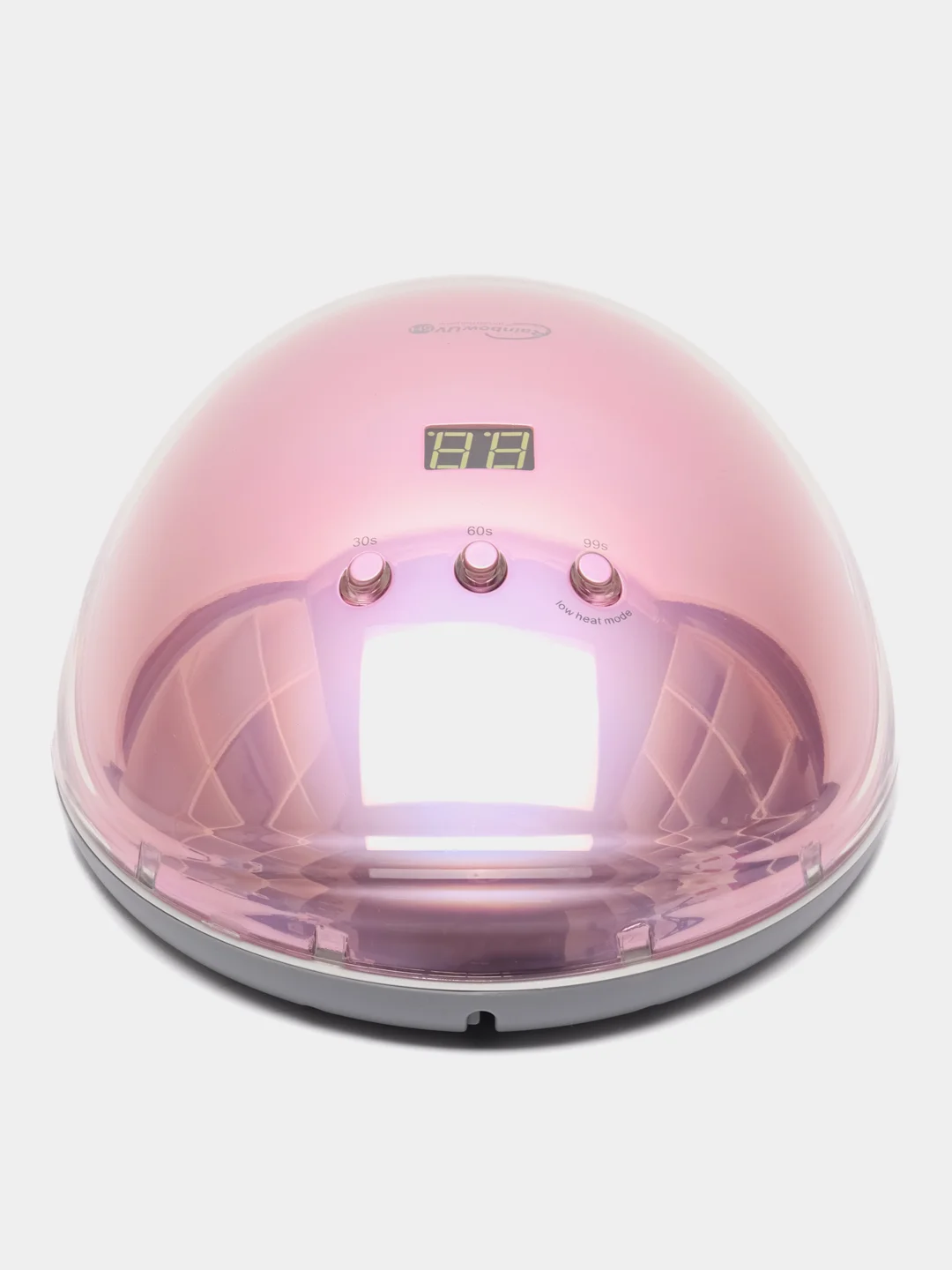 Лампа для маникюра Rainbow, розовая, 60W