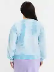 Небесно-голубой свитшот женский Casual Collection