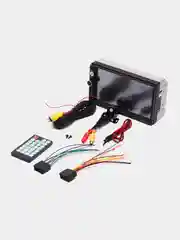Магнитола 2 DIN c камерой заднего вида, экран 7", Bluetooth, USB, AUX