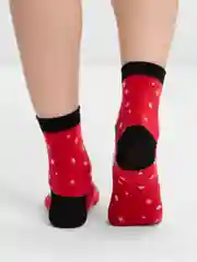 Алый носки новогодние