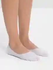 Белый женские короткие носки-следки, подследники