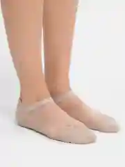 Бежевый носки короткие