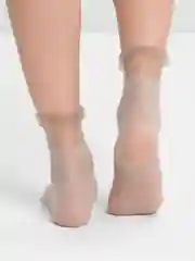 Песочный хаки кружевные носки, бархатные, женские