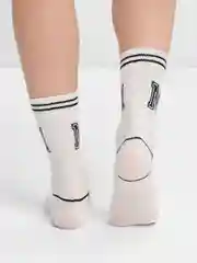 Белый носки женские, хлопковые