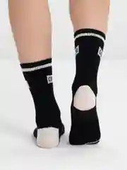 Угольный носки женские, хлопковые