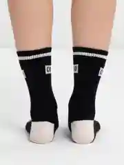 Угольный носки женские, хлопковые
