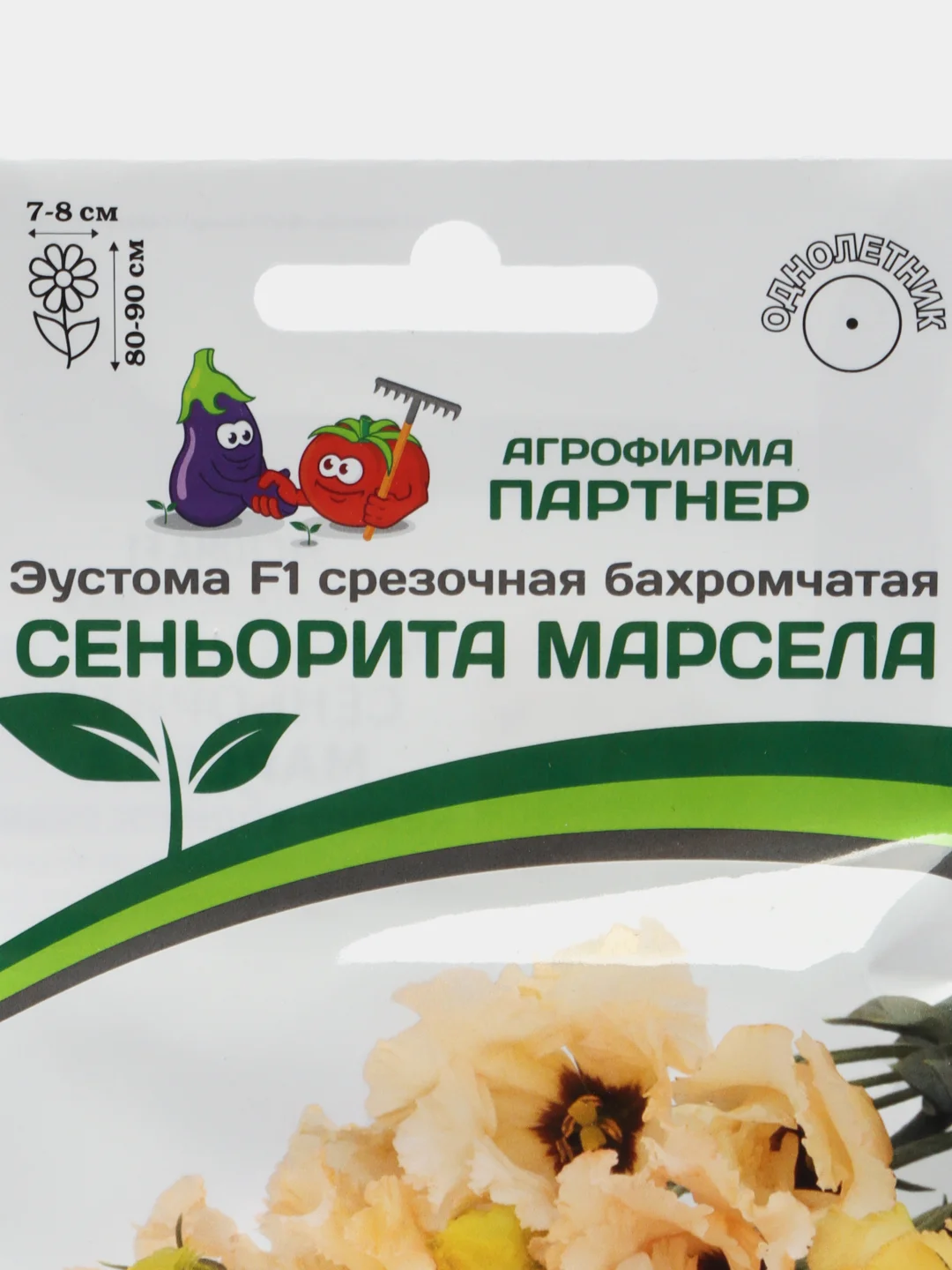 Эустома "Сеньорита марсела", партнер, семена, цветы