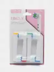 Розовый насадки для электрической зубной щетки, совместимые с Oral-B, Braun, CS Medica, B.Well