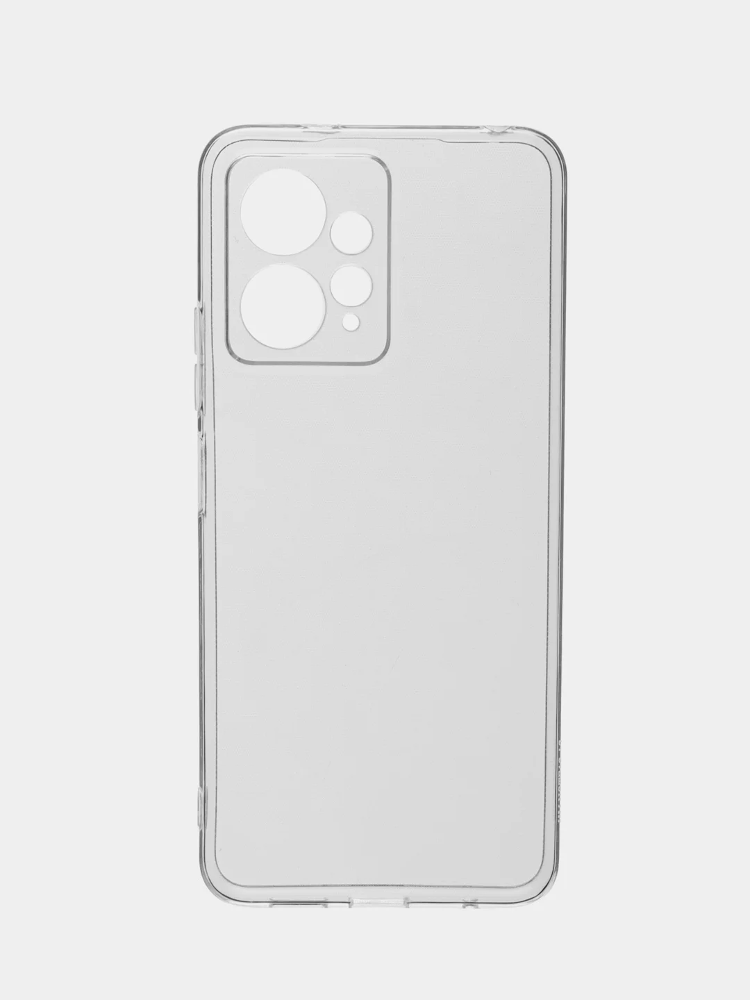 Прозрачный чехол Redmi Note 12 4G / Редми Нот 12 4Джи, прозрачный, силиконовый, с защитой камеры