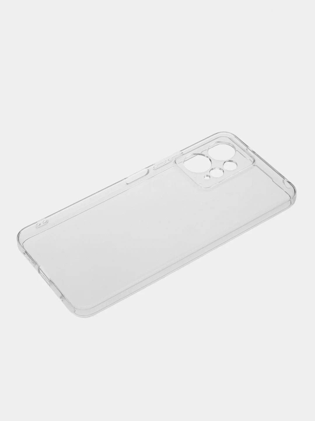 Прозрачный чехол Redmi Note 12 4G / Редми Нот 12 4Джи, прозрачный, силиконовый, с защитой камеры