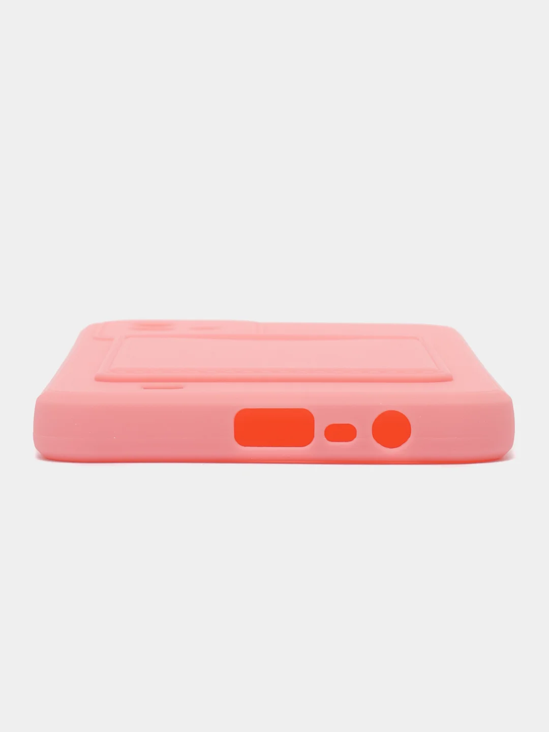 Розовый чехол Realme C20, Realme C11 2021  карман для пластиковой карточки
