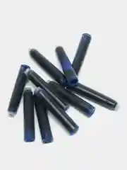 Картриджи чернильные для перьевой ручки Brauberg Delta, комплект 10 штук, синие, 143956