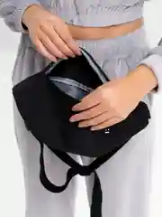Белый сумка на пояс, унисекс, сумка для спорта, чёрная/белая сумка, мужская, женская