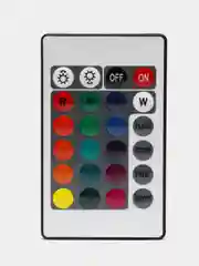 Розовый светильник-ночник 3D, светодиодный, с пультом, цветной, RGB