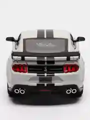 Белый металлическая машинка Ford Mustang Shelby GT500 2406B, 1:24