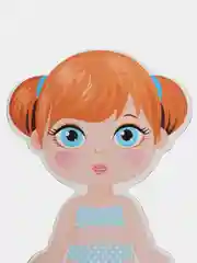 Магнитная кукла "Одевашки. Лиза" Развивающая игра для девочек