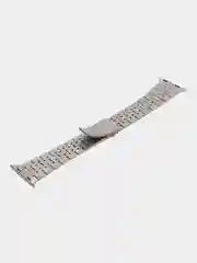Серебряный металлический ремешок для Apple Watch 38, 40, 41, 42, 44, 45, 49 мм стальной браслет