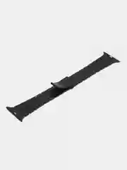 Черный металлический ремешок для Apple Watch 38, 40, 41, 42, 44, 45, 49 мм стальной браслет