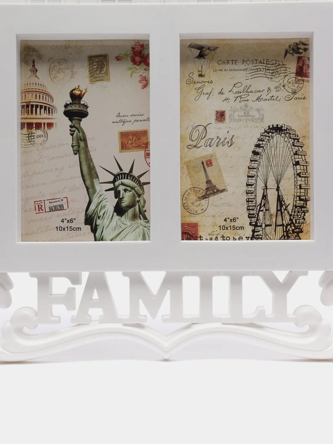 Фоторамка-коллаж "Family", мультирамка, 4 фото, 53 х 30 см