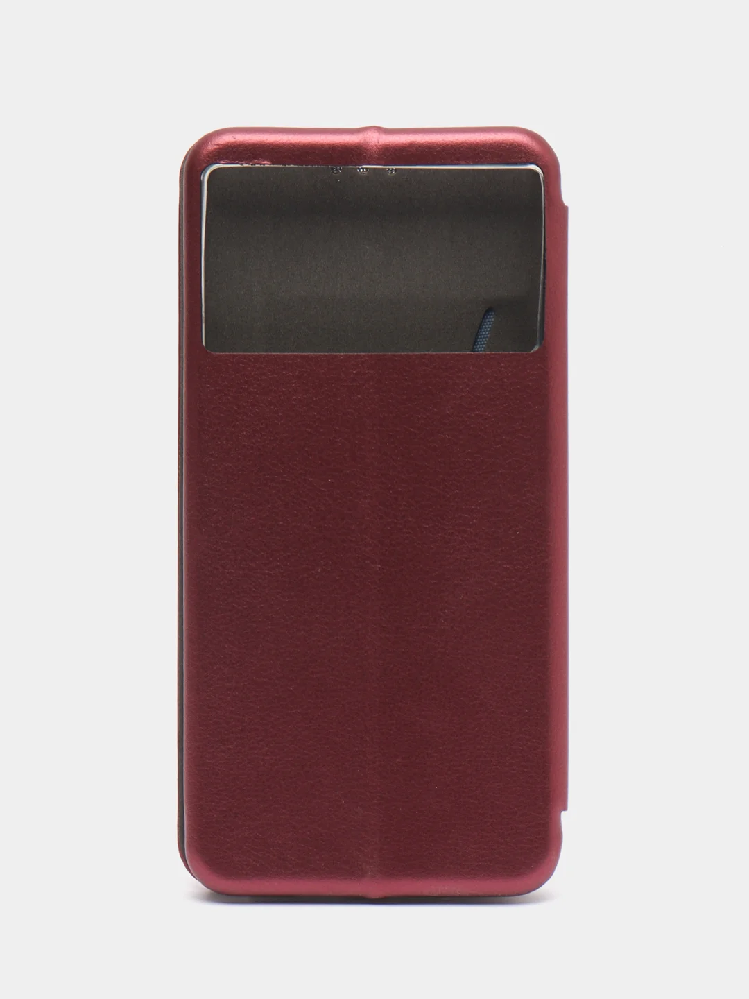 Бордовый чехол-книжка для Xiaomi POCO M5 / POCO M4 5G