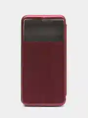 Бордовый чехол-книжка для Xiaomi POCO M5 / POCO M4 5G