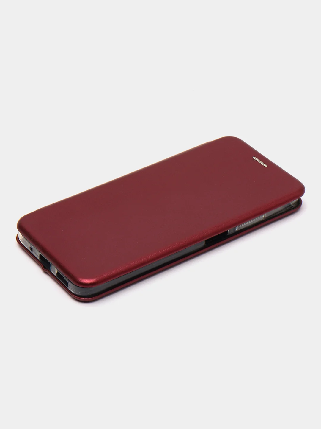 Бордовый чехол-книжка для Xiaomi POCO M5 / POCO M4 5G