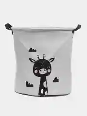 Белый корзина для игрушек и белья, универсальная, 36 х 38