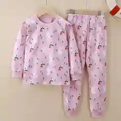 Розовый пижама детская