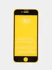 Черный защитное стекло 9D для Apple iPhone 6/6s/7/8/SE 2 (2020)