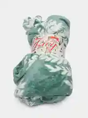 Лесной зеленый плед-покрывало/ накидка на диван, кровать 150/200 см милитари, хаки