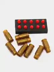 Угольный пистолет игрушечный перезаряжаемый Glock с глушителем, оружие, подарок на 23 февраля