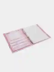 Портфолио для школьника папка, А4, 4 кольца, 20 файлов, Девочка, Brauberg, 115239