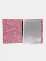 Портфолио для школьника папка, А4, 4 кольца, 20 файлов, Девочка, Brauberg, 115239