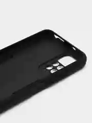 Хром чехол противоударный Xiaomi Redmi Note 11 4G, Note 11S, Нот 11С с металлической подставкой