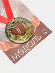 Медаль металлическая сувенирная